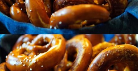 Bretzel salsi anelli croccanti