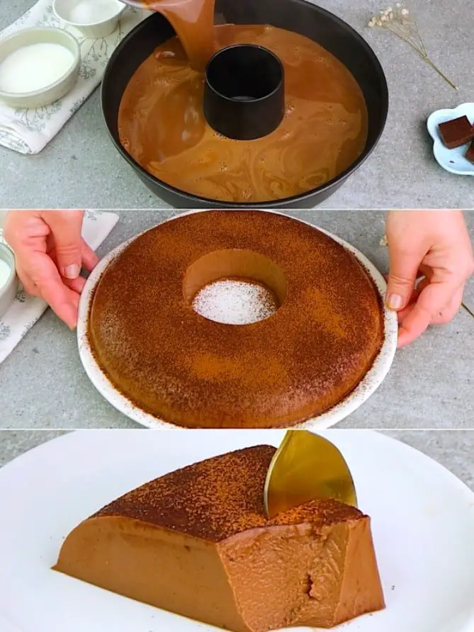 Budino al cioccolato cremoso
