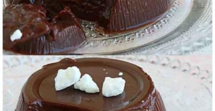 Budino al cioccolato facile