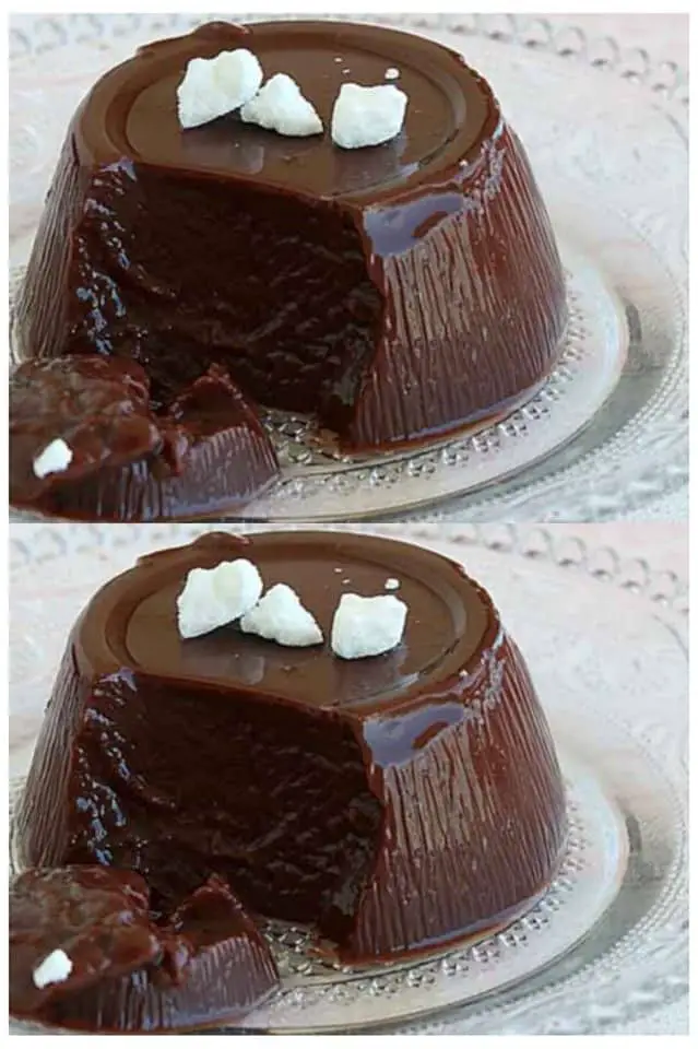 Budino al cioccolato facile