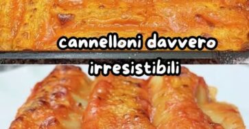Cannelloni irresistibili ricetta