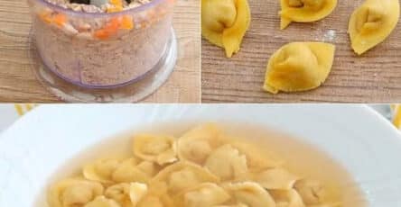 Cappelletti in brodo ricetta