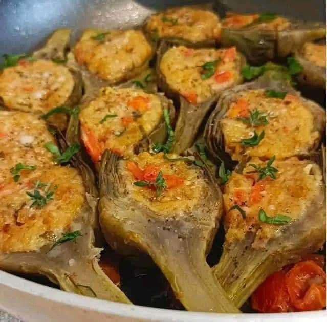 Carciofi ripieni deliziosi