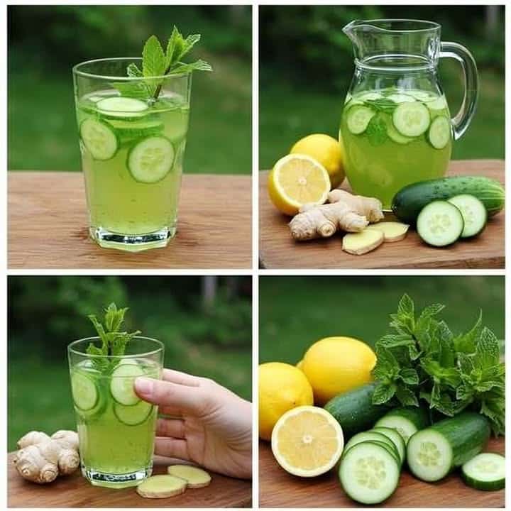 Cetriolo zenzero menta limone