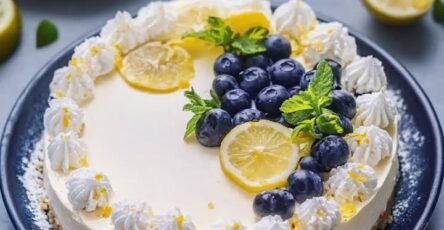 Cheesecake al limone senza cottura