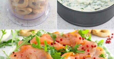 Cheesecake al salmone