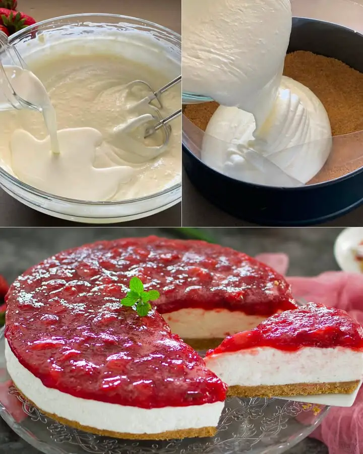 Cheesecake profumata e deliziosa