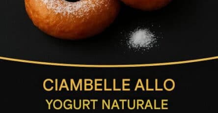 Ciambelle allo yogurt naturale