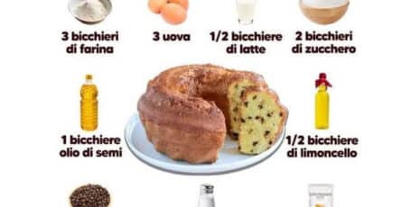 Ciambellone alto soffice
