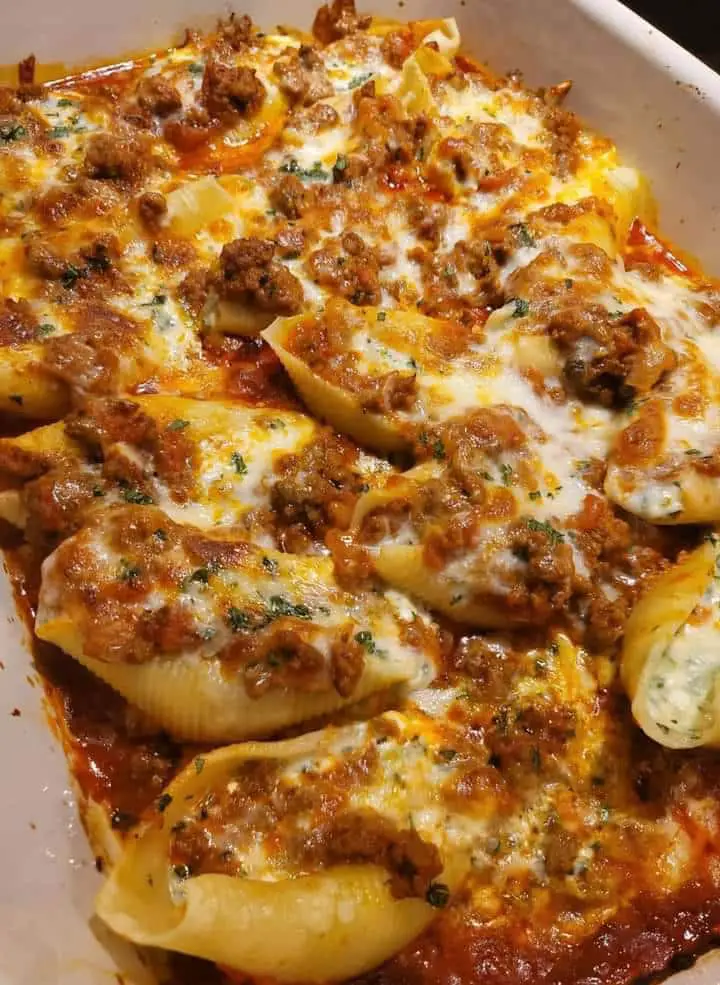 Conchiglie ripiene di taco