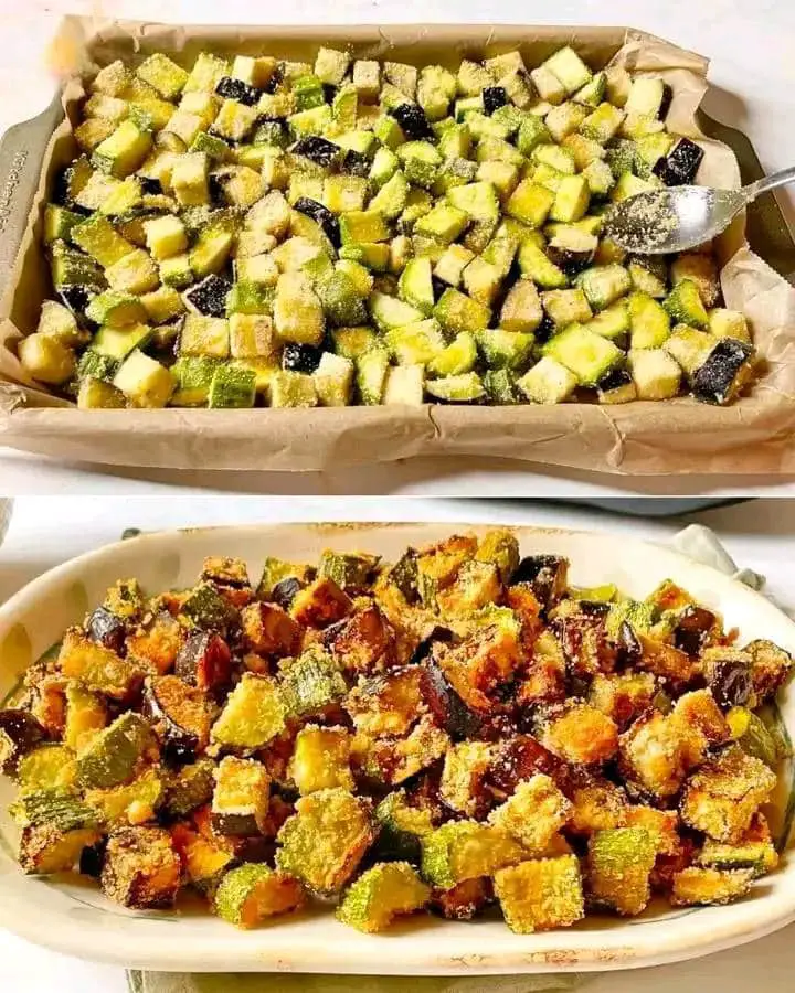 Contorno di melanzane e zucchine
