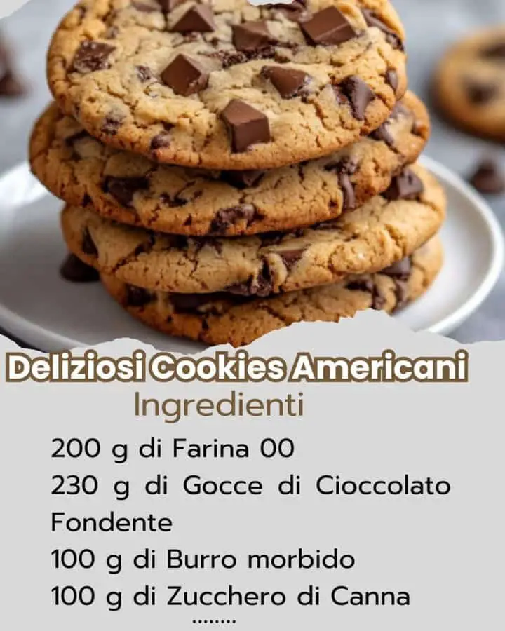 Cookies americani irresistibili
