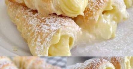 Cornetti di pasta sfoglia