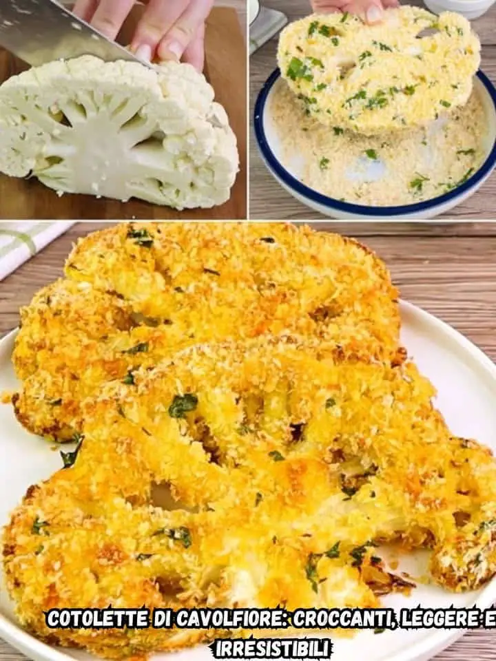 Cotolette di cavolfiore