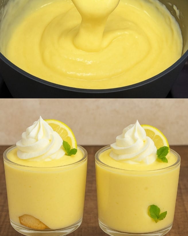 Crema al limone semplice