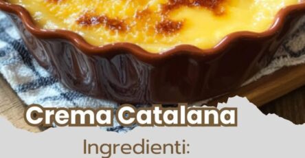 Crema catalana deliziosa