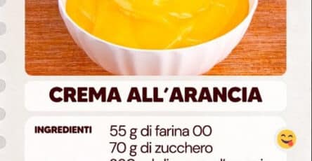 Cremosa e profumata ricetta