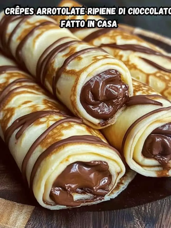 Crêpes al cioccolato