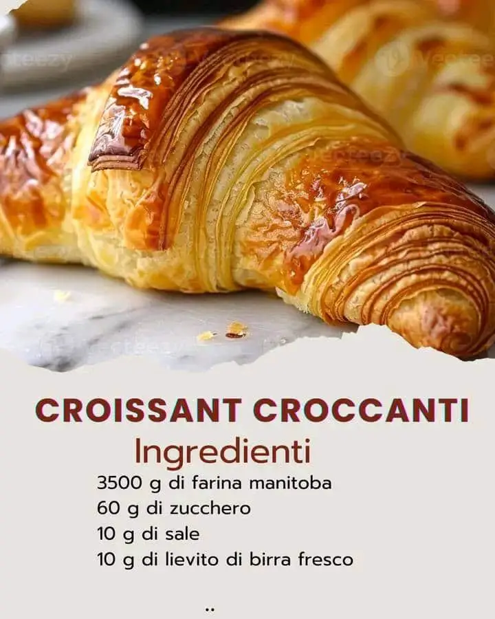 Croissant fatti in casa