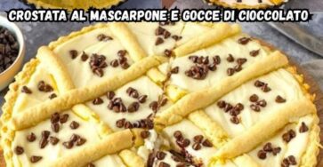 Crostata al mascarpone dolce