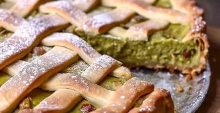 Crostata al pistacchio