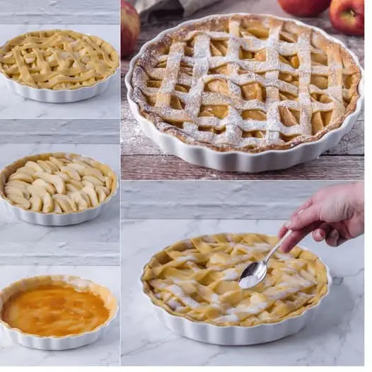 Crostata di mele leggera