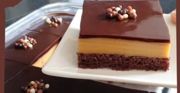 Delizia al caramello e cioccolato