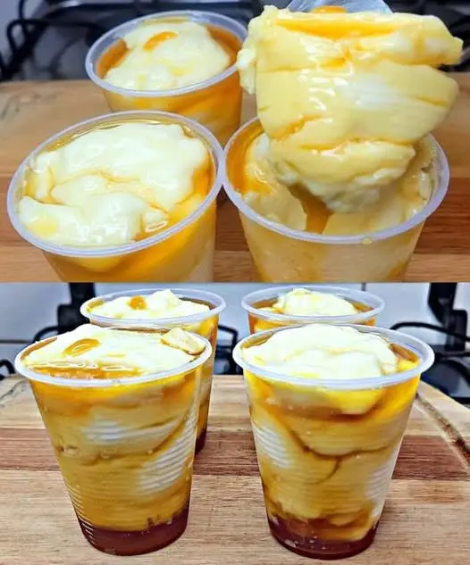 Dessert cremoso e rinfrescante