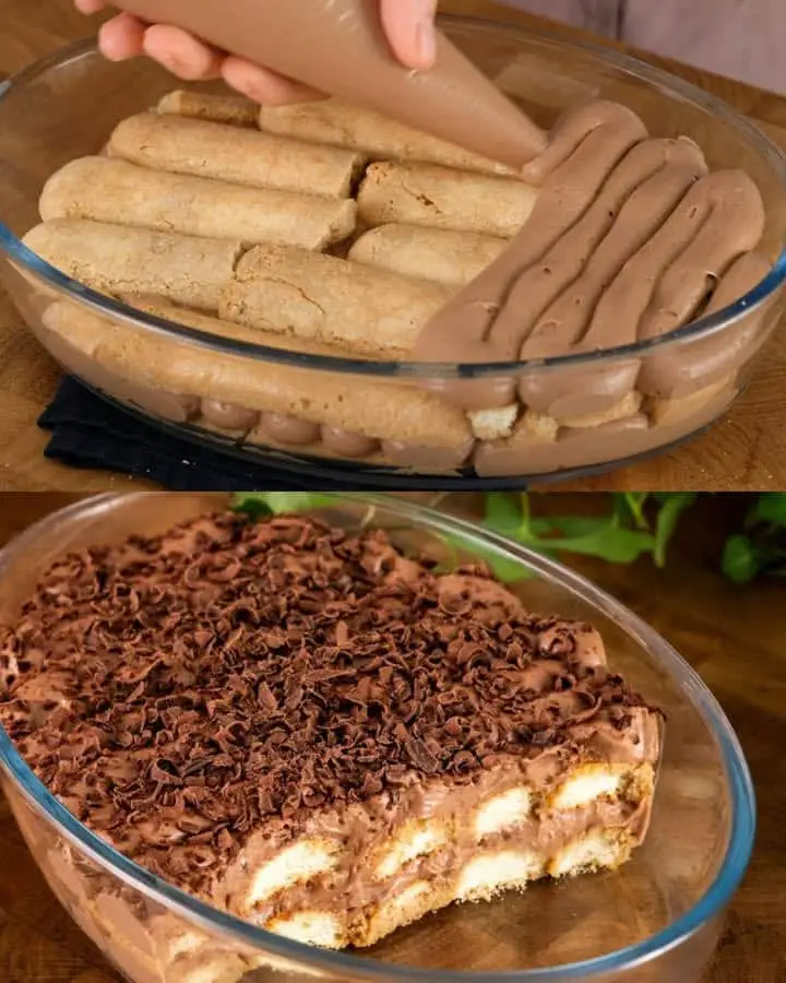 Dolce cremoso al cioccolato