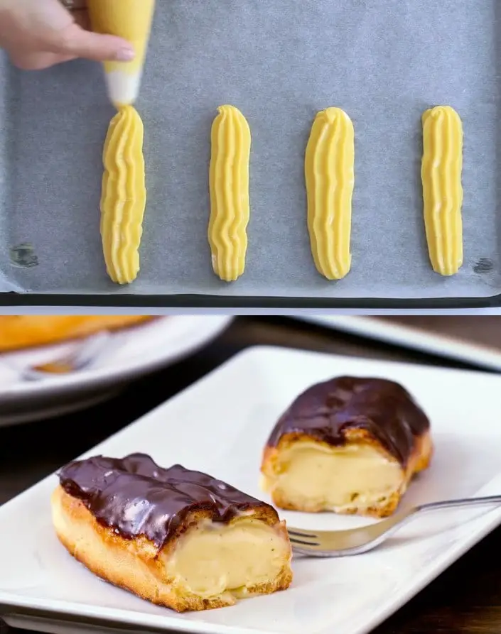 Éclair classici dolci