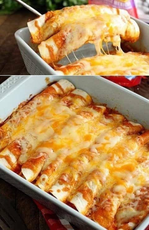 Enchiladas di manzo facili
