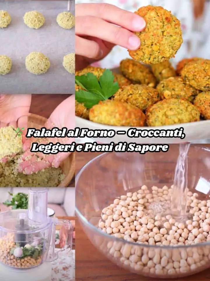 Falafel croccanti al forno