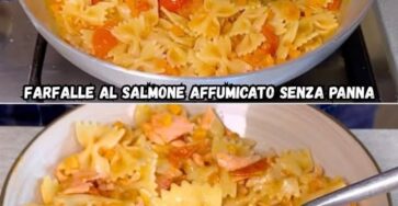 Farfalle al salmone affumicato