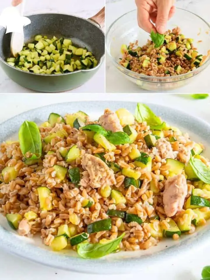 Farro e tonno estivo