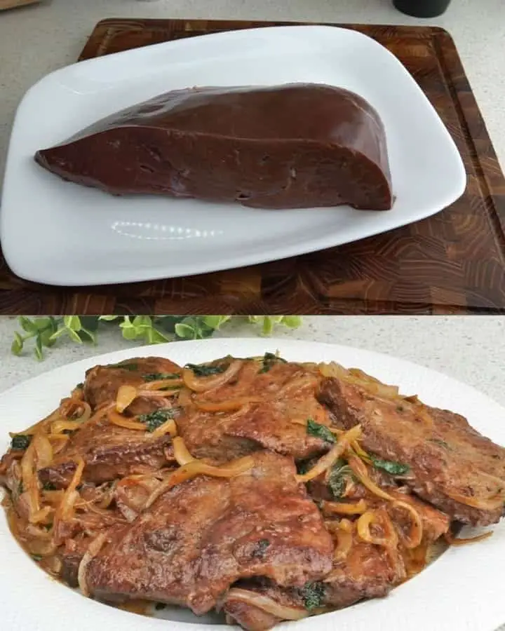 Fegato manzo cipolle patate