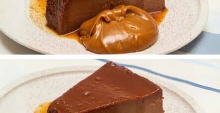 Flan al cioccolato cremoso
