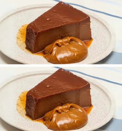 Flan al cioccolato cremoso