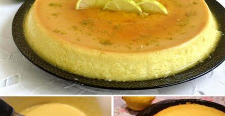 Flan al limone ricetta