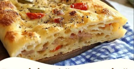 Focaccia ripiena di tonno