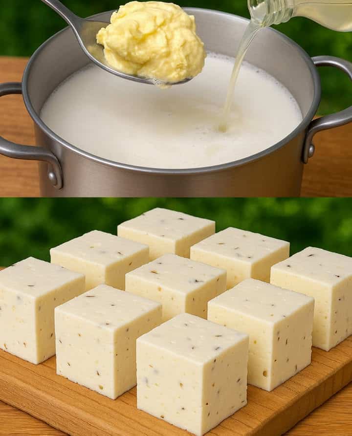 Formaggio aromatico fatto in casa