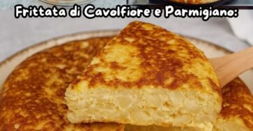 Frittata cavolfiore parmigiano