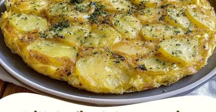 Frittata di patate e pecorino