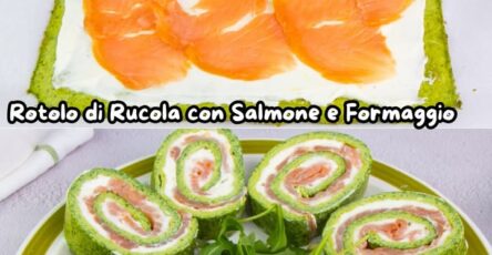 Frittata di rucola e salmone