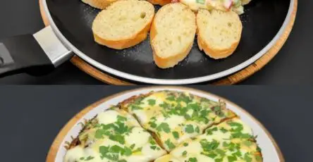 Frittata veloce di baguette