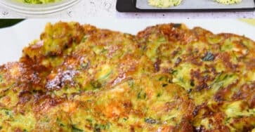 Frittelle croccanti di zucchine
