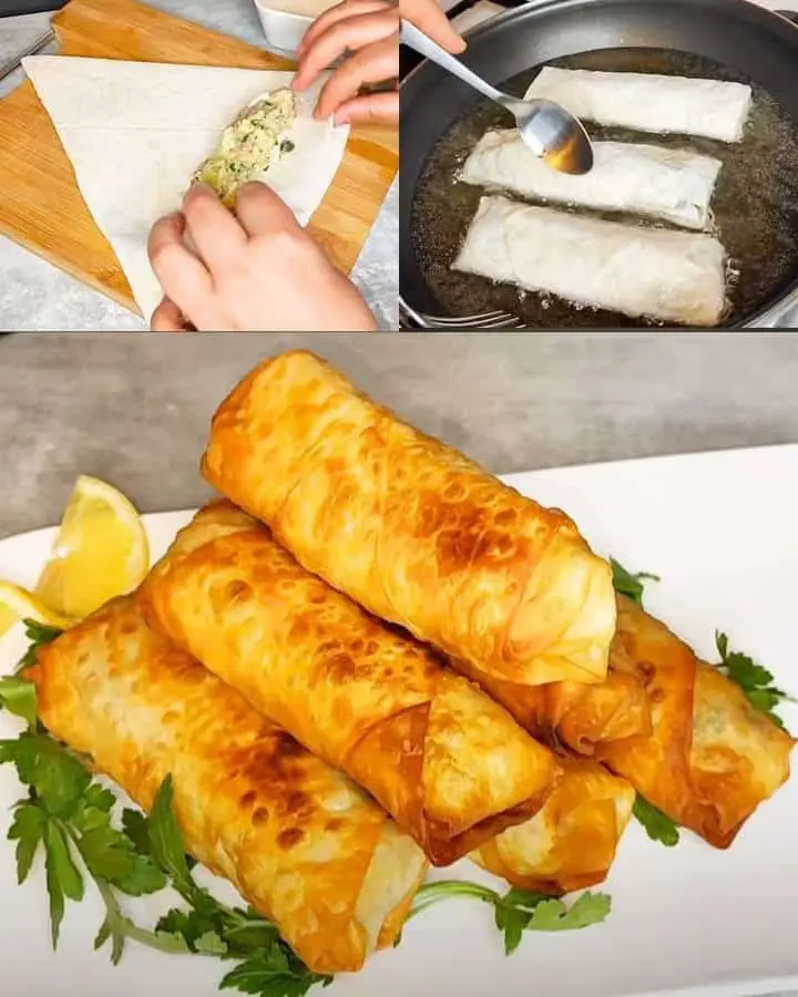 Frittelle di pasta fillo