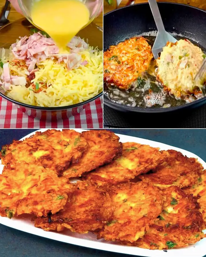 Frittelle di patate deliziose