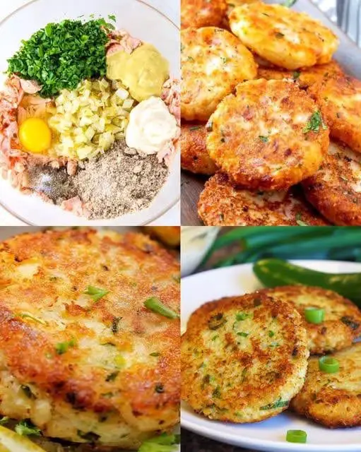 Frittelle di patate e tonno