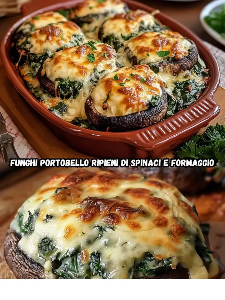 Funghi Portobello Ripieni