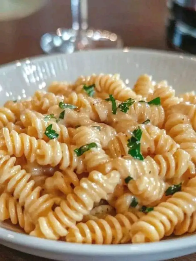 Fusilli alla crema di tonno